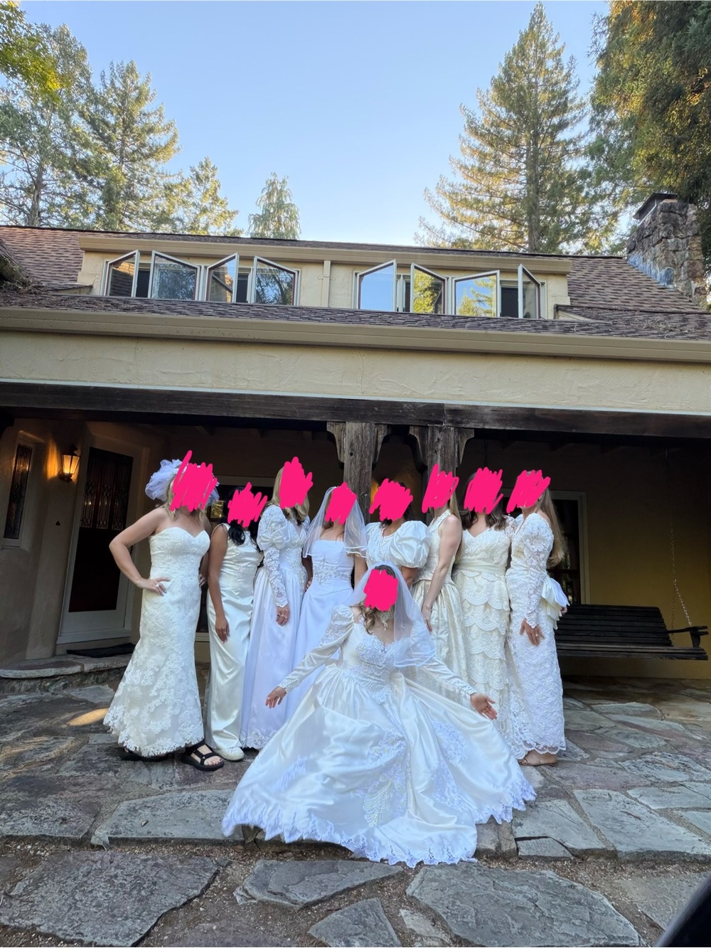 Vintage White Bridal/Formal Gown Collection: 10 dresses